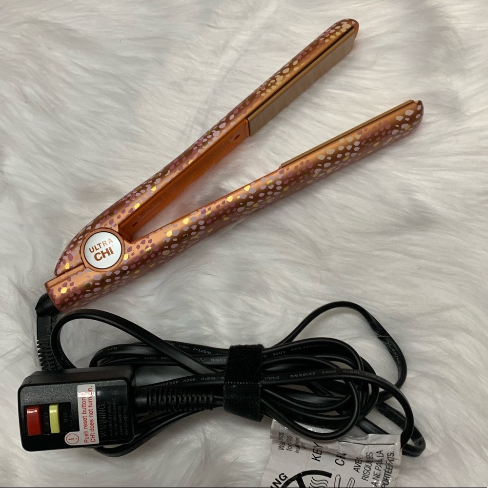 1” ULTRA CHI ORANGE FLAT /STYLING HOT IRON EUC WNB